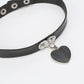 Heart Collar with Leash and Chain