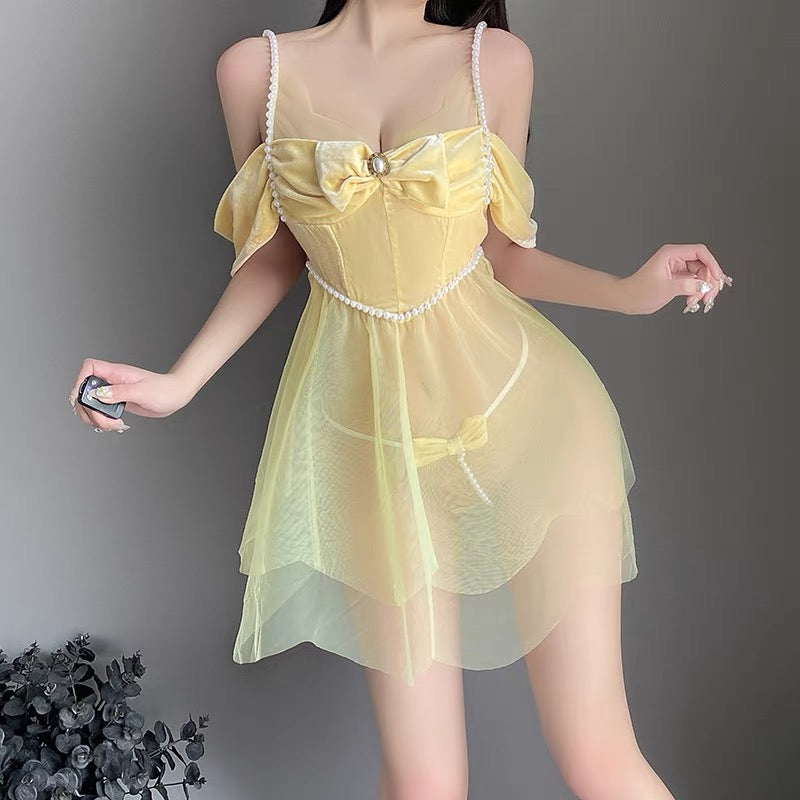 Sweet Surrender - Princess on the Run: Pearl Camisole Dress